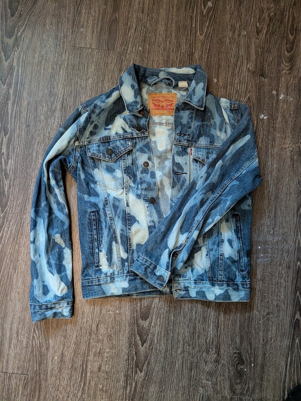 Levi's Bleached Denim Trucker Jacket